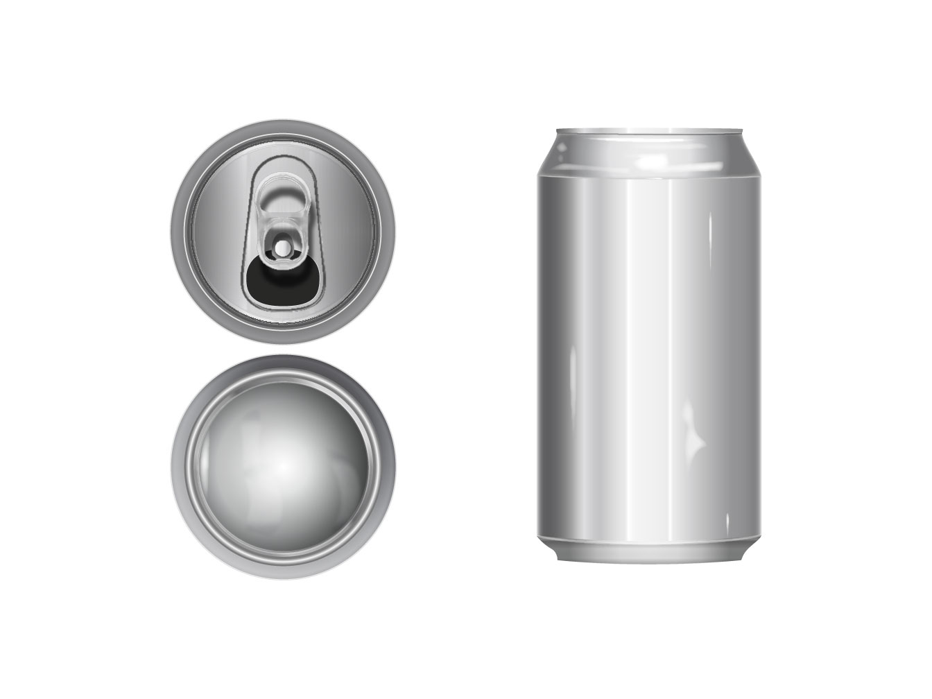 Aluminum Can Illustration